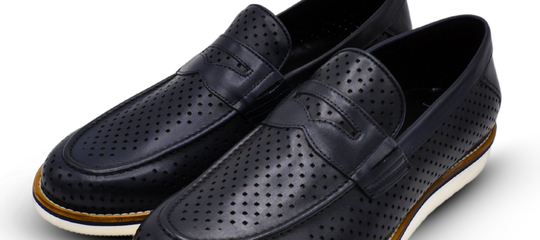 5770 CALF COL.BLU TOM.LASERATA - LOGO